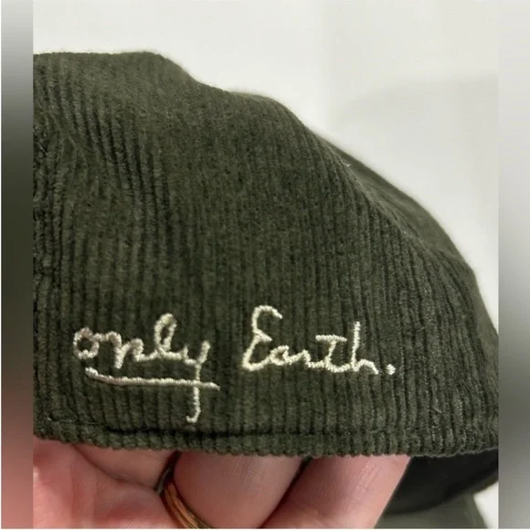 Patagonia Men's Corduroy Hat Adult Green NWT Adjustable Snap Back Closure - Picture 6 of 6